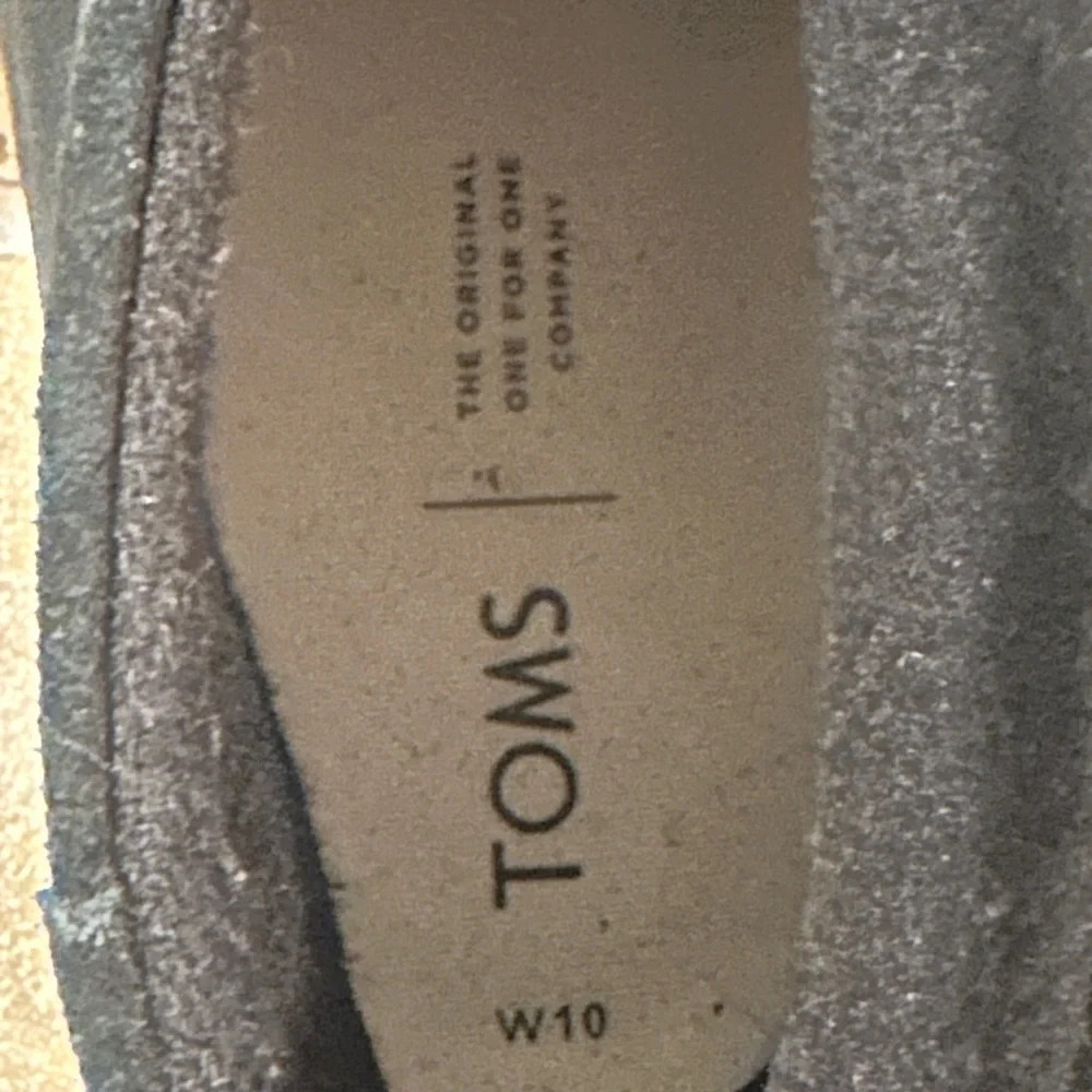 Black TOMS‎ platform espadrille - Picture 7 of 11